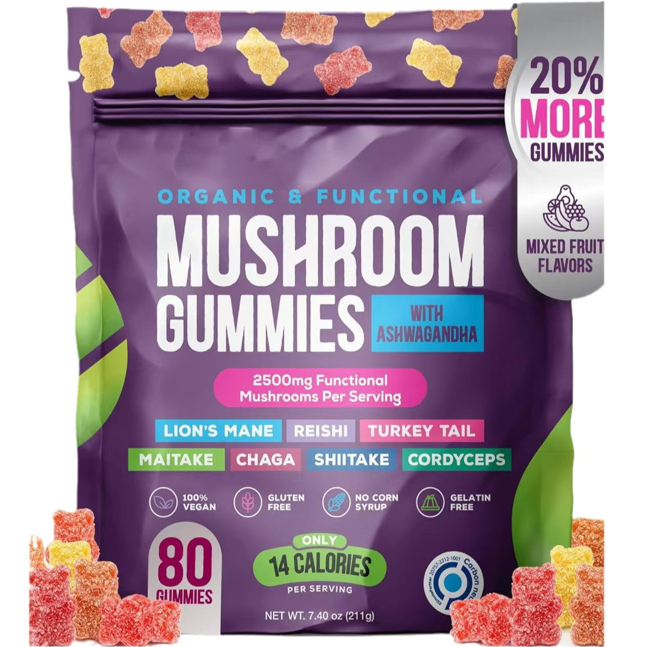 Mushroom Probiotic Gummies