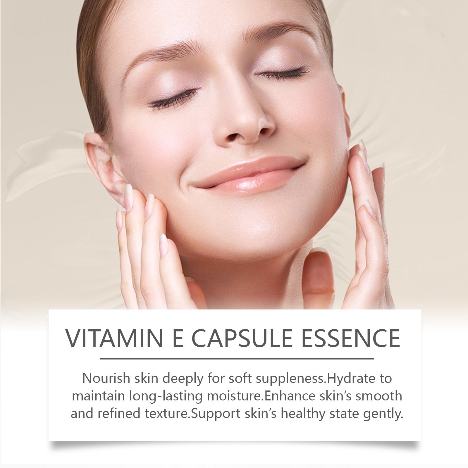 Vitamin E Essence Capsules for Skin Hydration