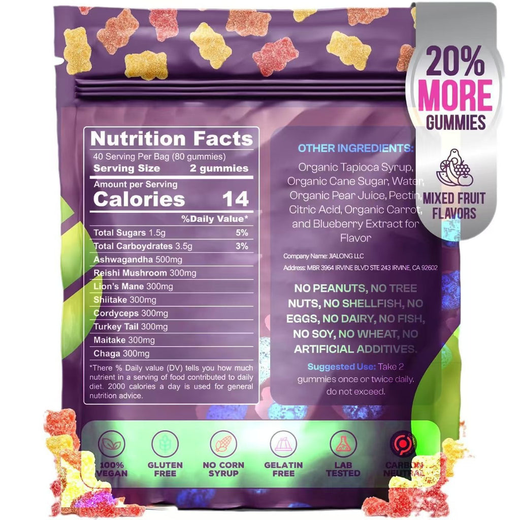 Mushroom Probiotic Gummies