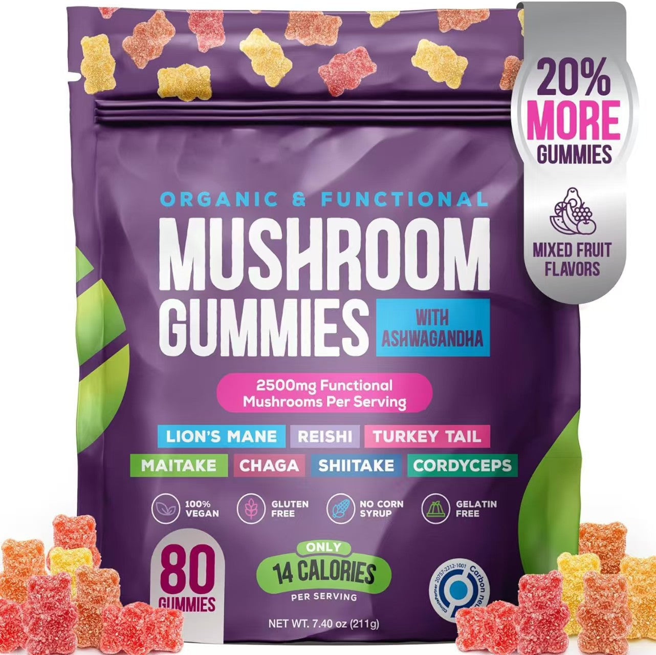 Mushroom Probiotic Gummies