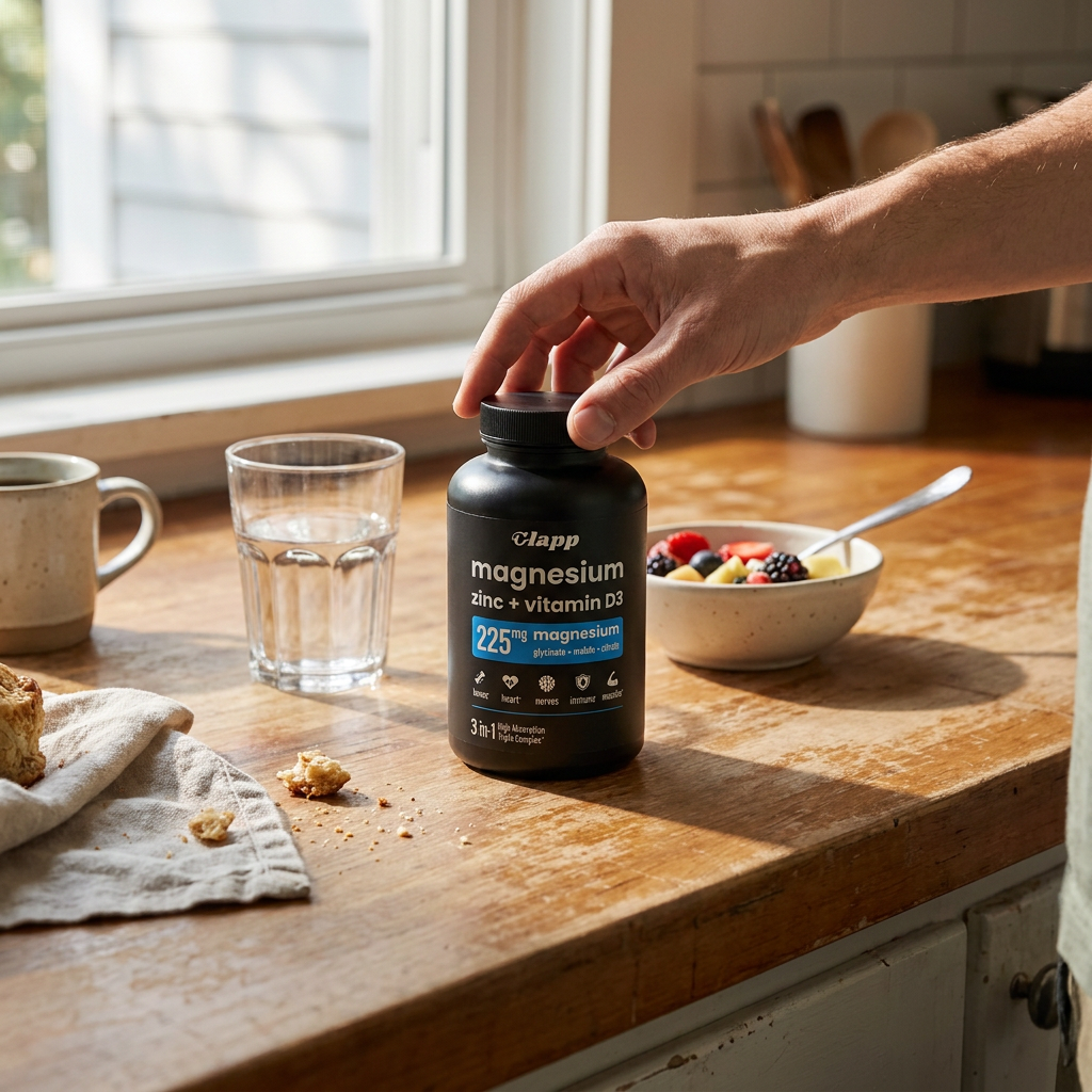 Magnesium Zinc Vitamin D3 lifestyle 2