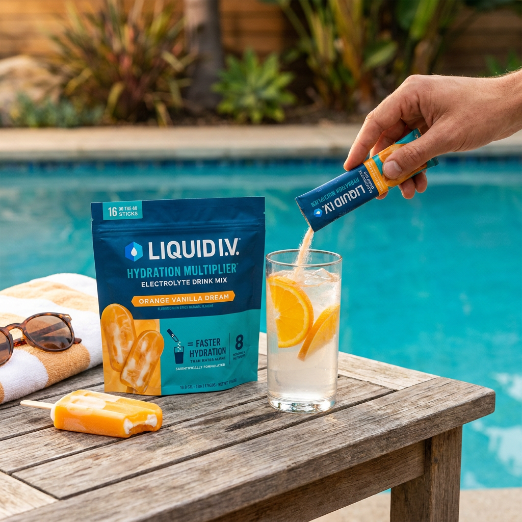 Hydration Electrolyte Vitamin Powder Capsules